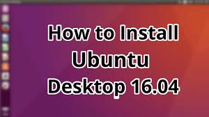 Install Ubuntu Desktop